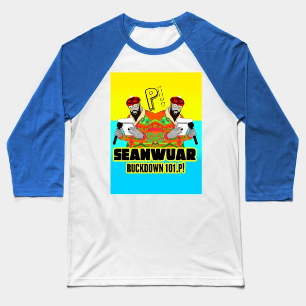 Seanwuar Baseball T-Shirt by speciezasvisuals